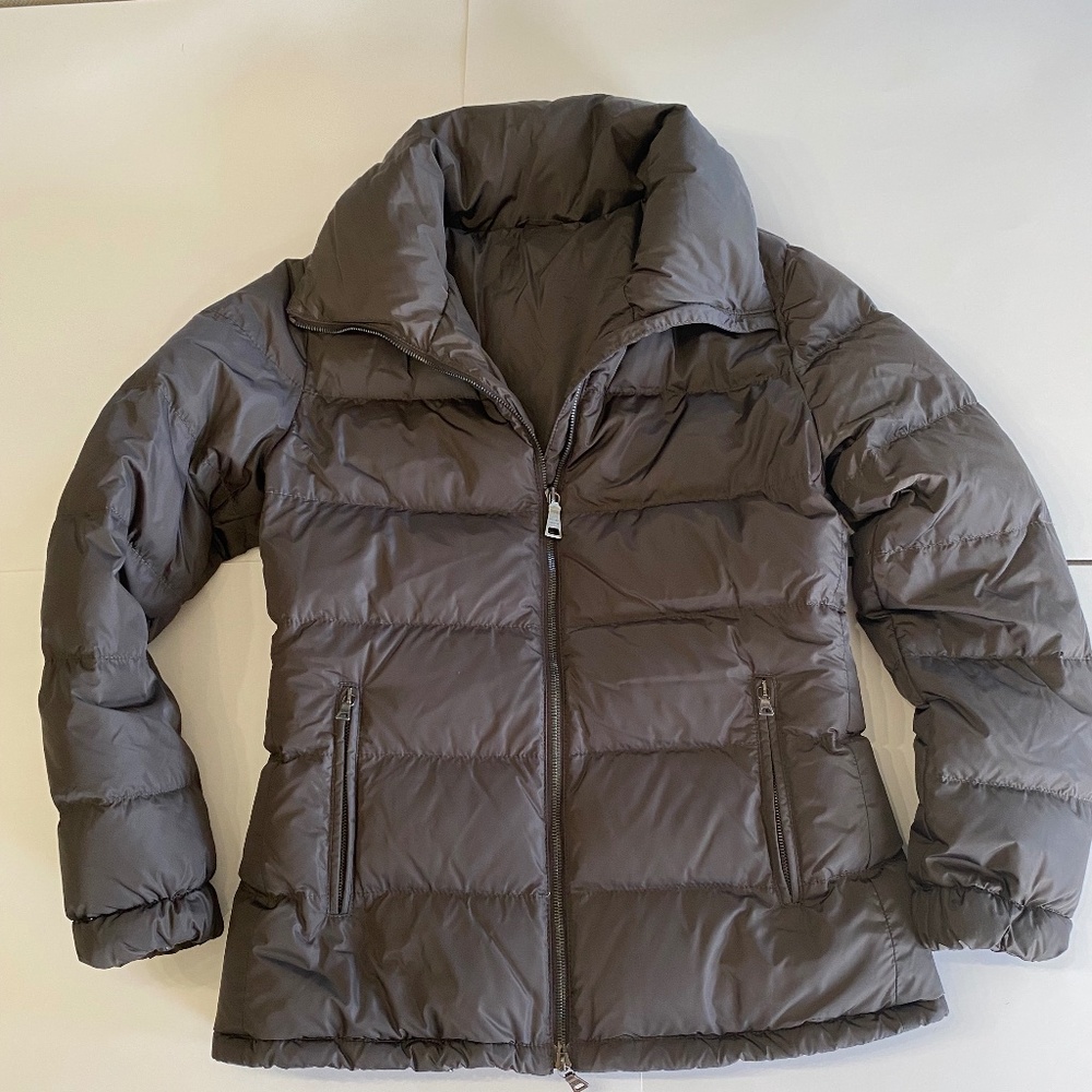 Prada Down filled coat, brown